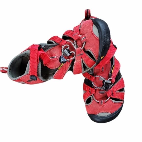 Keen Boys Red Seacamp II CNX Sandals - Picture 1 of 6